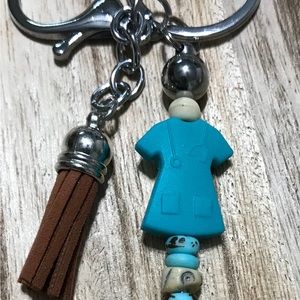 Beadable Keychain - Scrubs